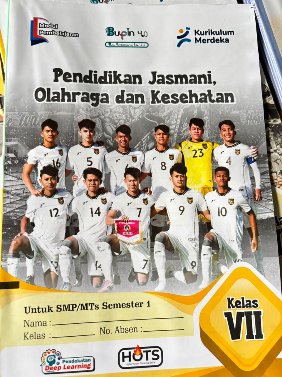 Buku Pendidikan Jasmani Olahraga dan Kesehatan - Kelas VII